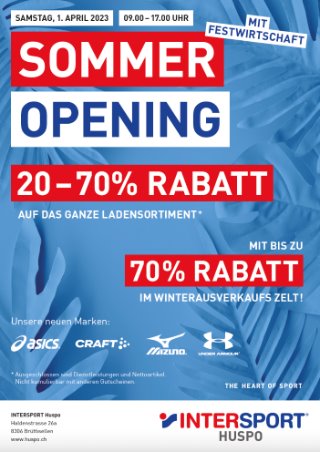 HUSPO SOMMER OPENING